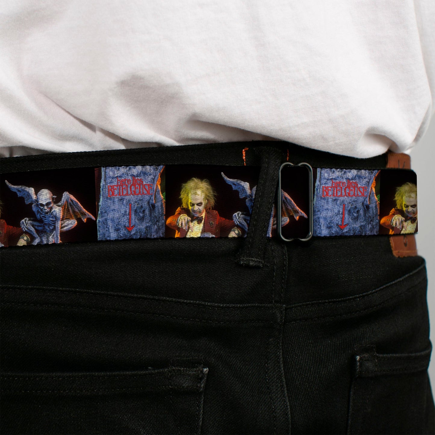 Beetlejuice Graveyard Gargoyle Seatbelt Belt