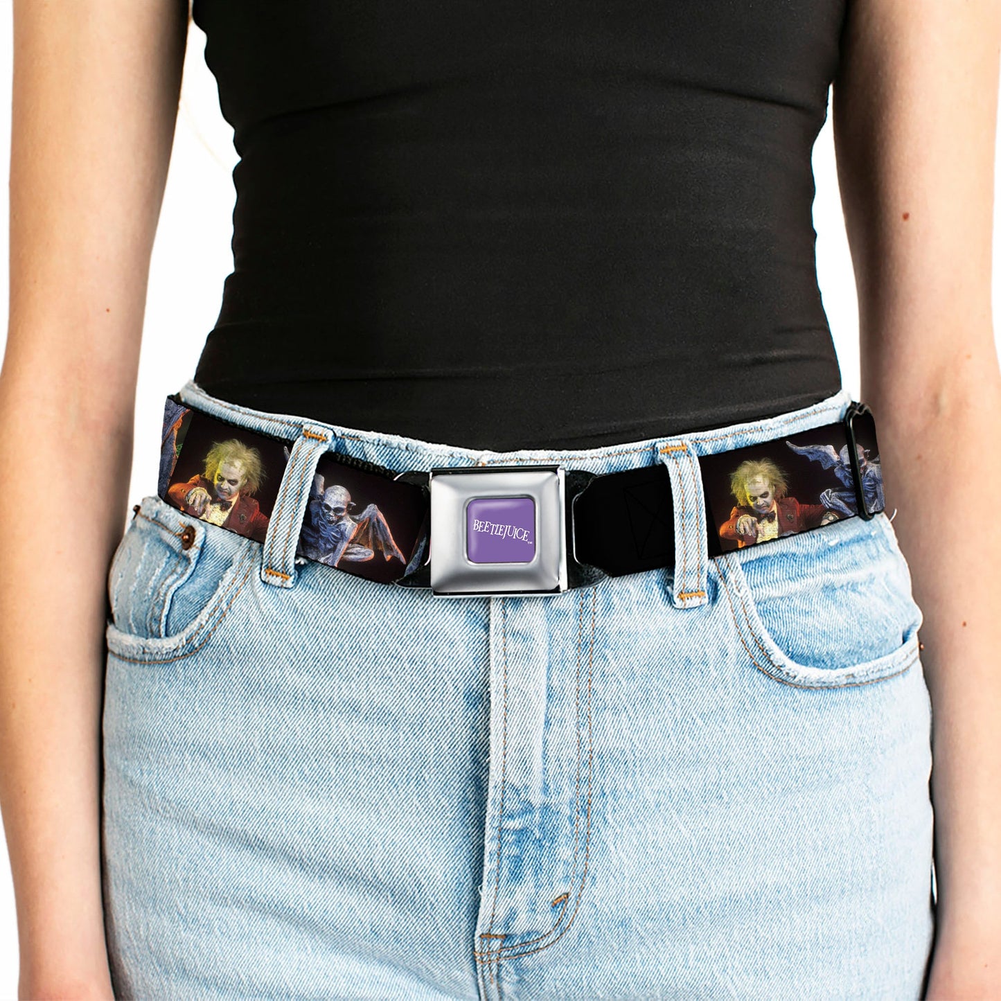 Beetlejuice Graveyard Gargoyle Seatbelt Belt