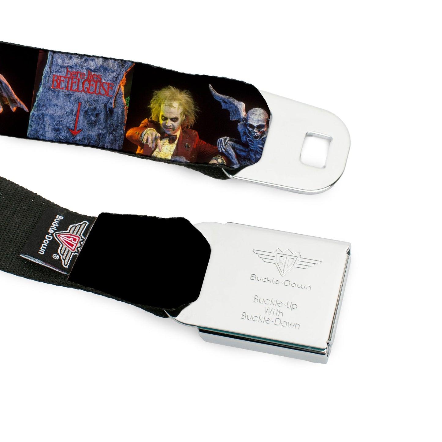 Beetlejuice Graveyard Gargoyle Seatbelt Belt