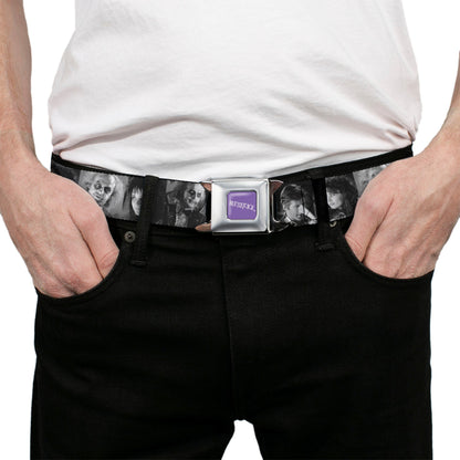 Beetlejuice Text Logo Full Color Seatbelt Belt