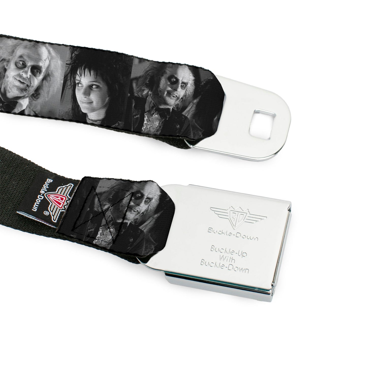 Beetlejuice Text Logo Full Color Seatbelt Belt