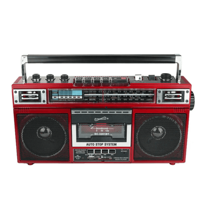 4 Band Radio & Cassette Player + Cassette To Mp3 Converter & Bluetooth