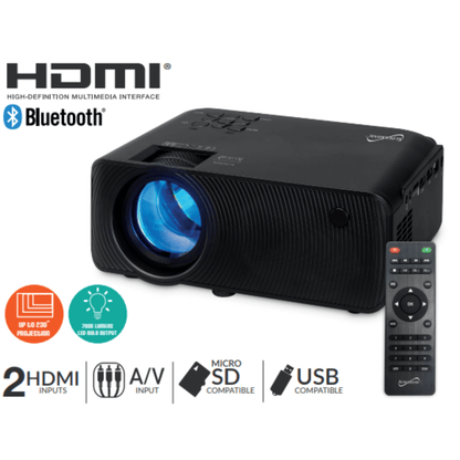 Home Theater Projector with Bluetooth