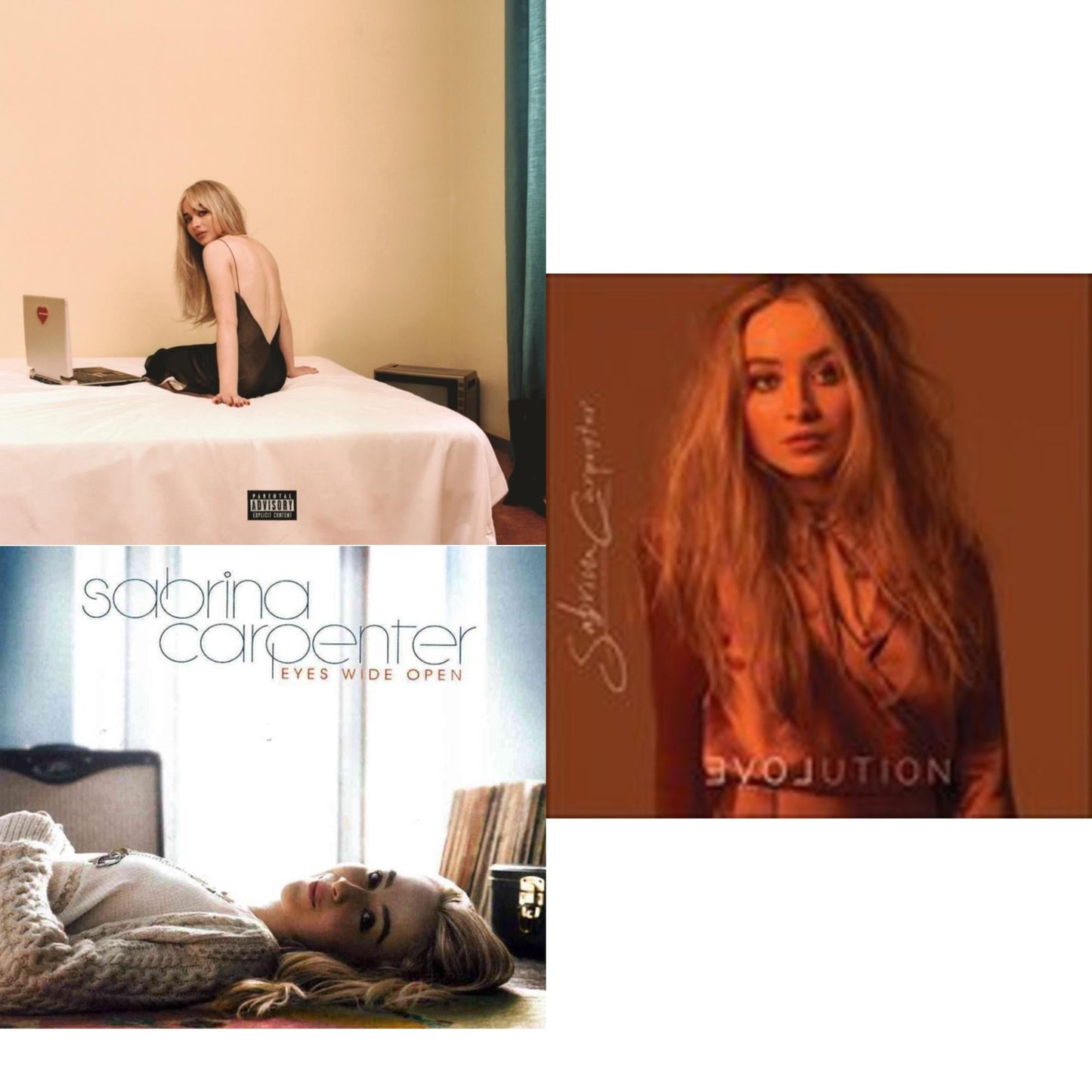 Sabrina Carpenter - Eyes Wide Open & Evolution & Emails I Can't Send (X) - CD Bundle