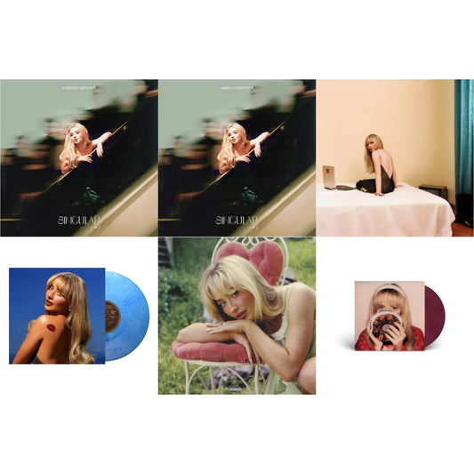 Sabrina Carpenter - Singular Act I & Singular Act Ii & Emails I Can’T Send (Bone Color LP Vinyl) & Short N Sweet (X) (Light Sky LP Vinyl) & Short N Sweet (Vintage Bottle LP Vinyl) & Fruitcake (Fruit Punch LP Vinyl/Ep)