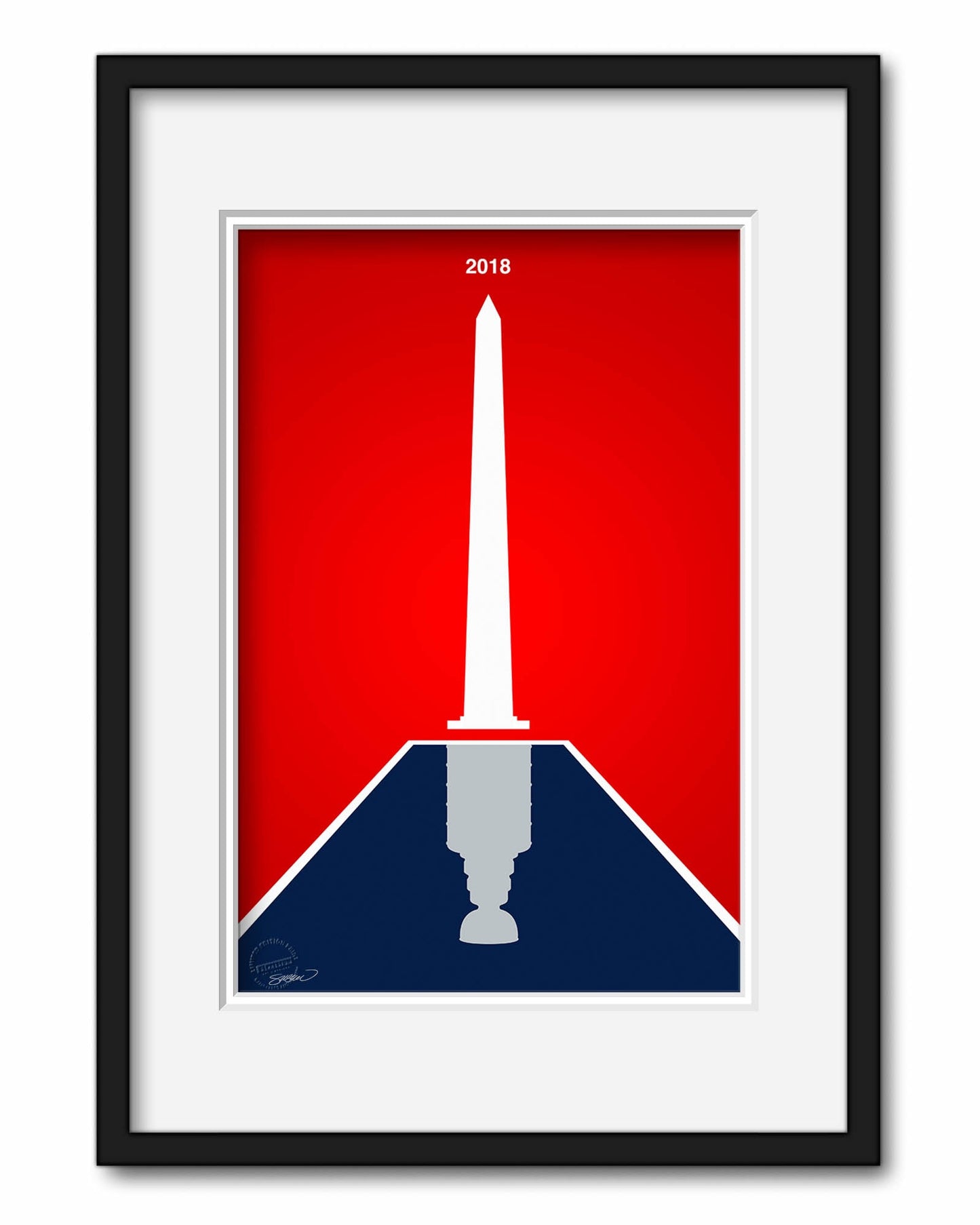 Minimalist Stanley Cup 2018 Limited Edition Art Print