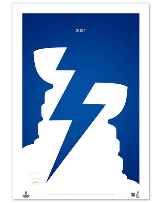 Minimalist Stanley Cup 2021 Limited Edition Art Print