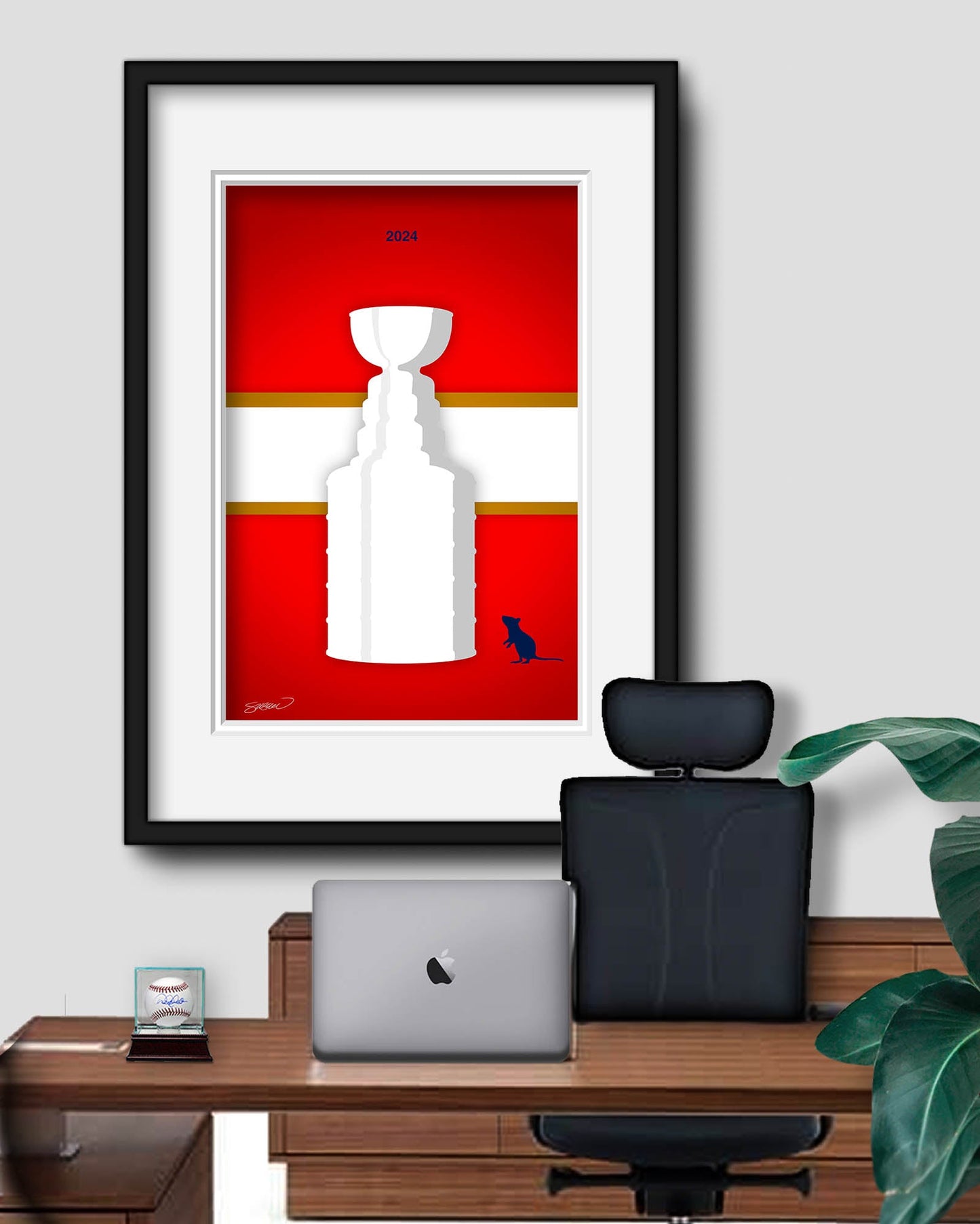 Minimalist Stanley Cup 2024 Limited Edition Art Print