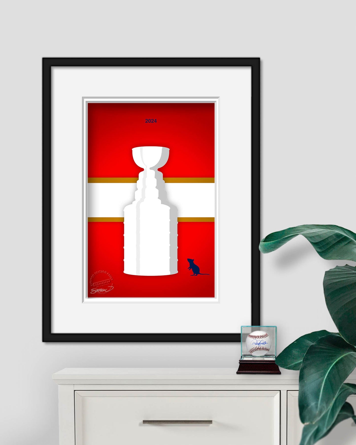 Minimalist Stanley Cup 2024 Limited Edition Art Print