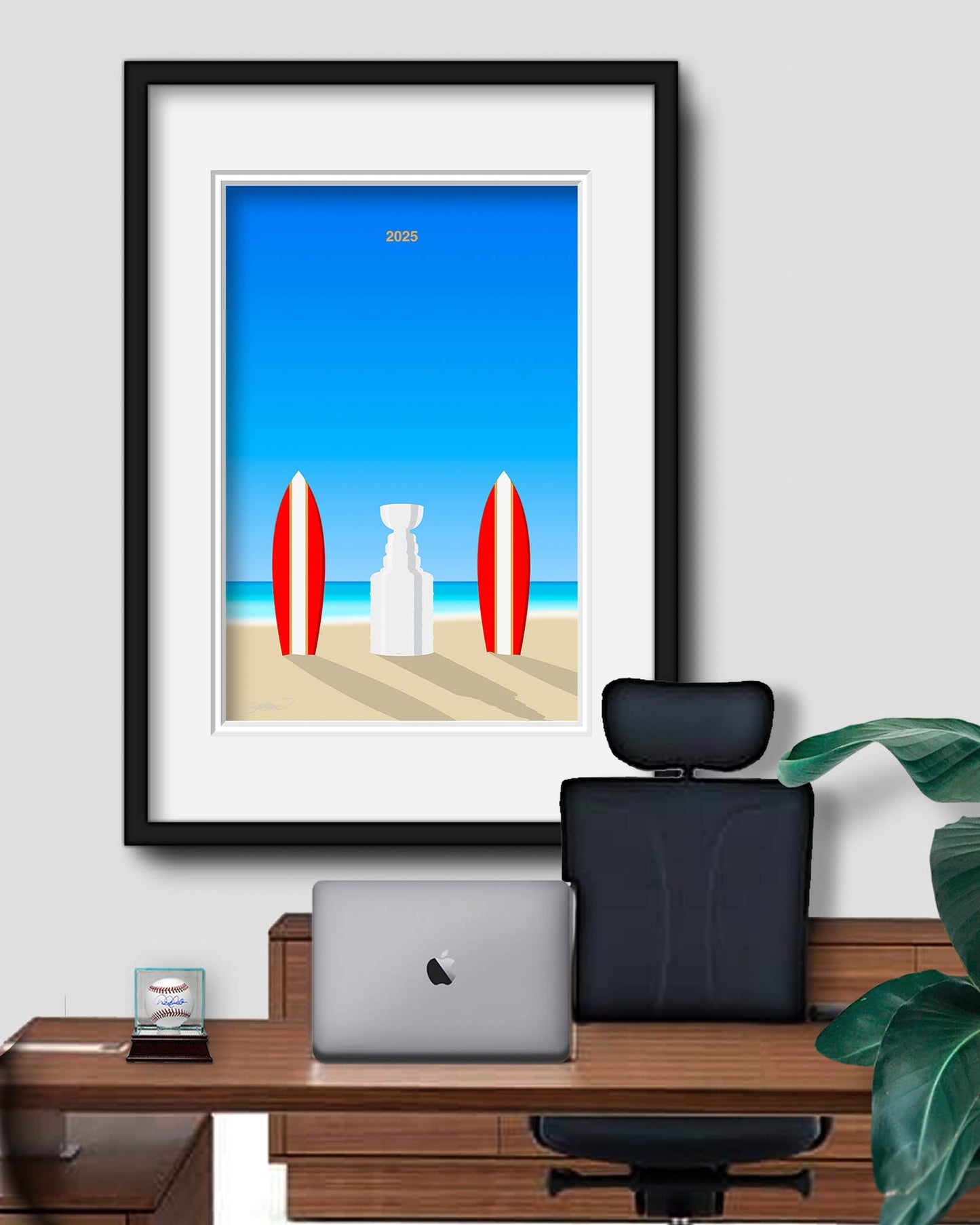 Minimalist Stanley Cup 2025 Limited Edition Art Print