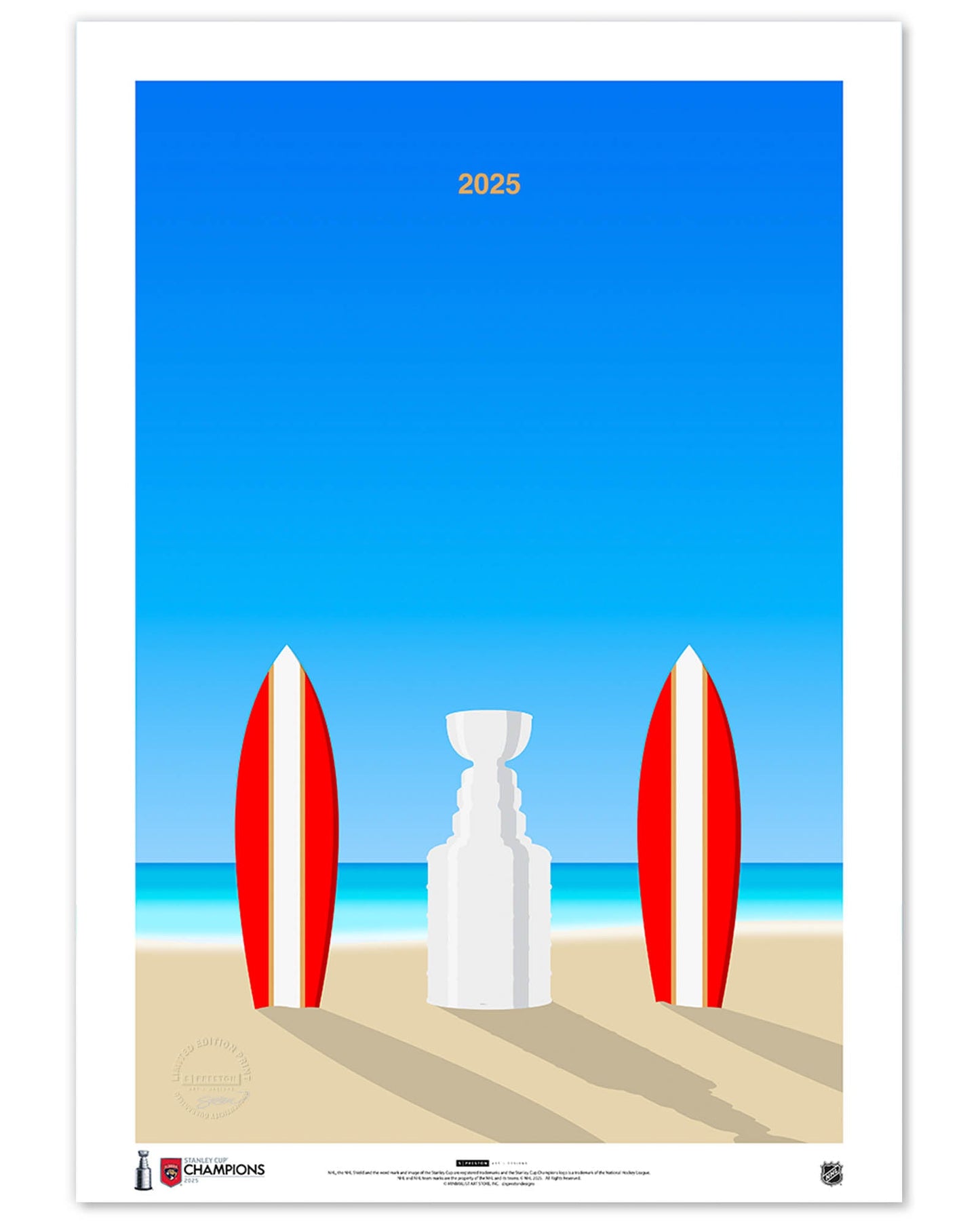Minimalist Stanley Cup 2025 Limited Edition Art Print