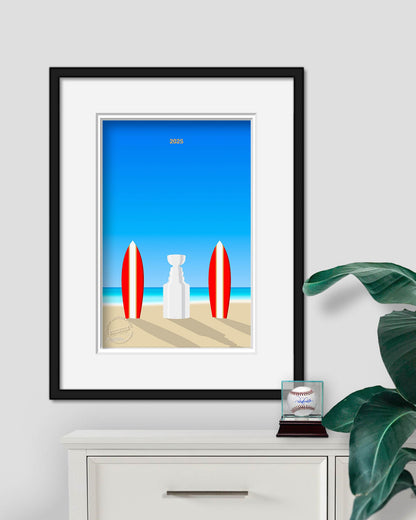 Minimalist Stanley Cup 2025 Limited Edition Art Print