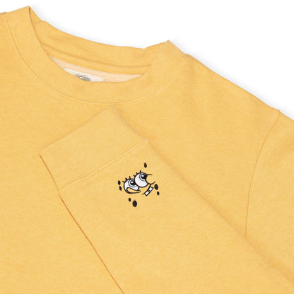 SpongeBob Squarepants Protect Oceans Crewneck Sweatshirt Yellow