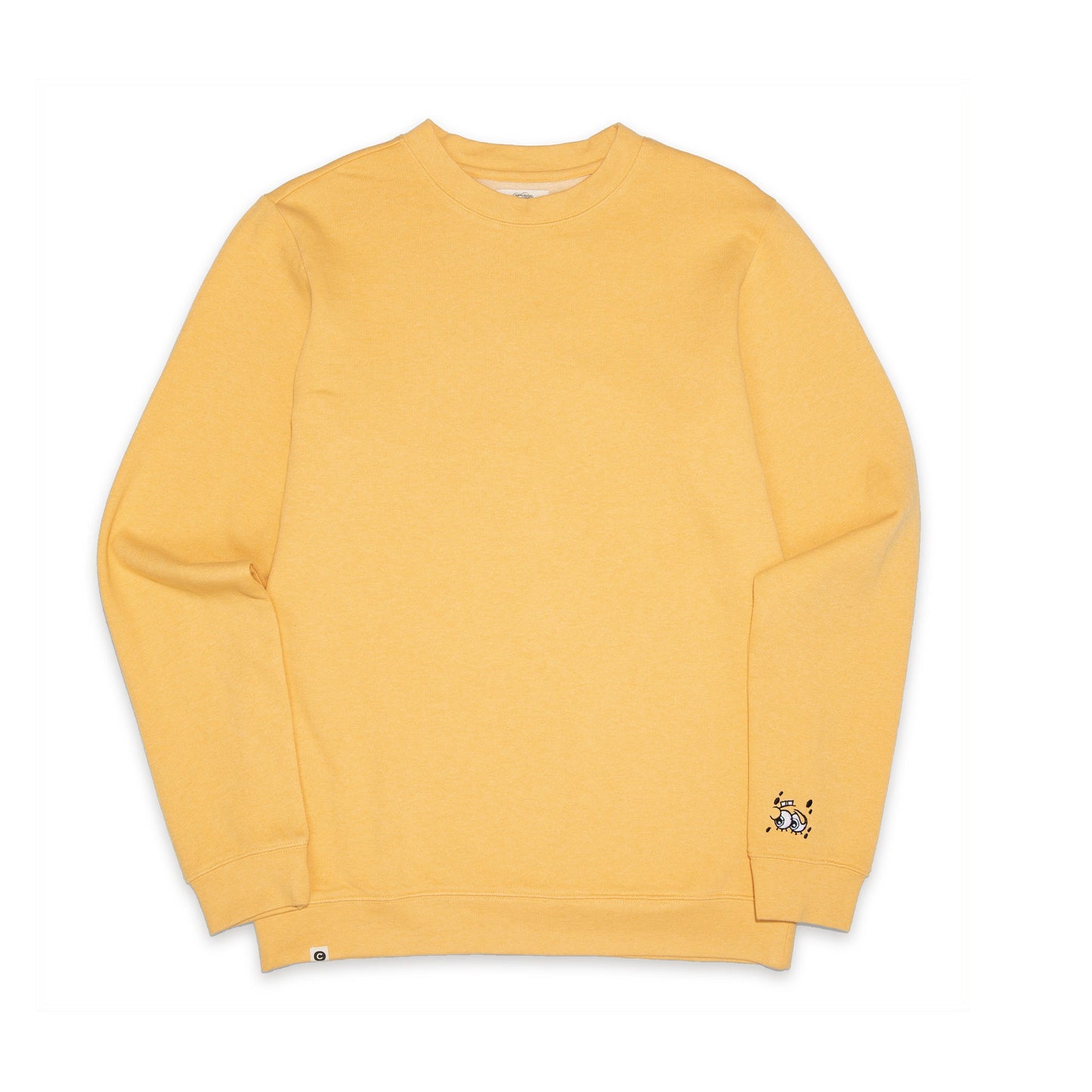 SpongeBob Squarepants Protect Oceans Crewneck Sweatshirt Yellow