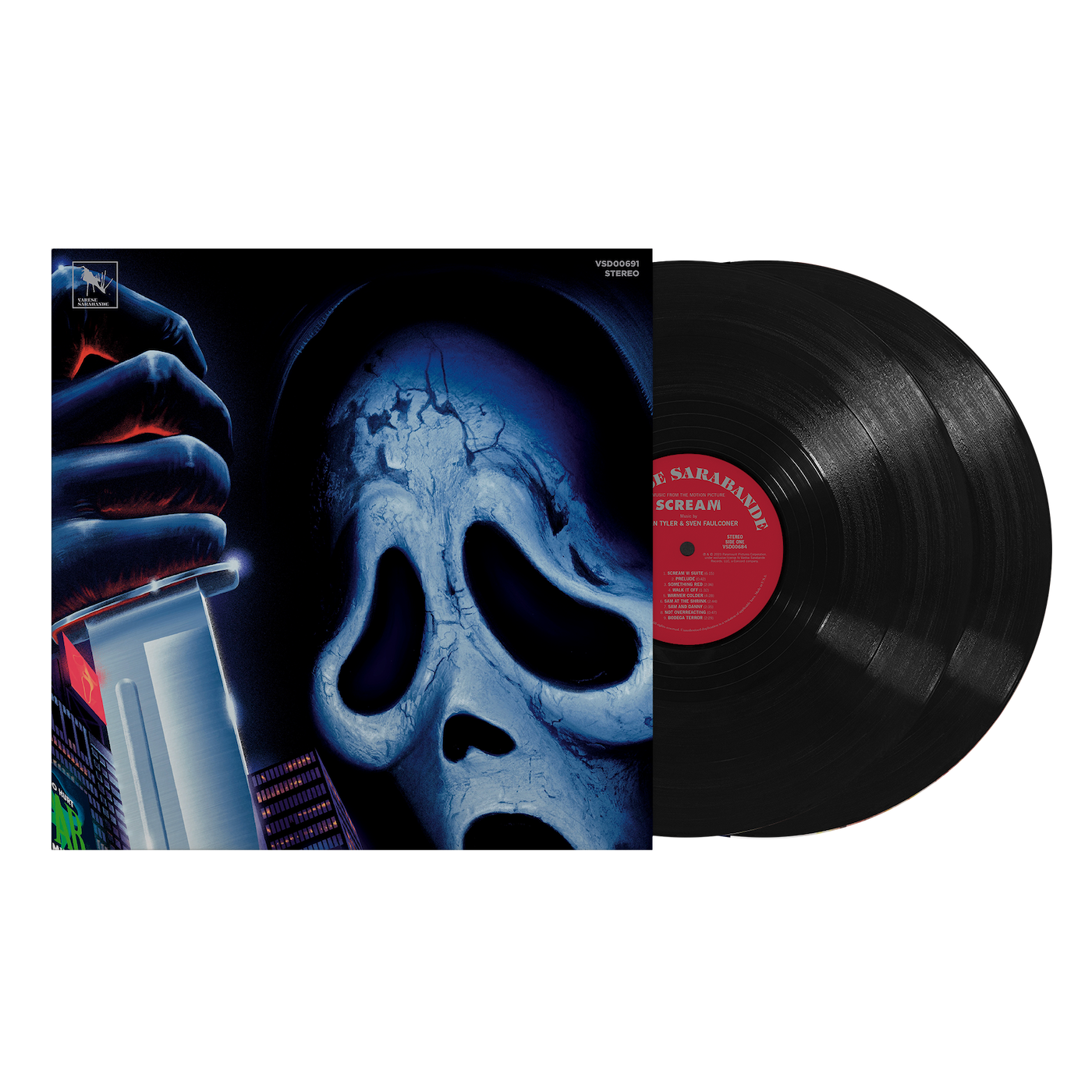 Scream VI – Music from the Motion Picture – Brian Tyler & Sven Faulconer (Black 2 LP) Vinyl Record