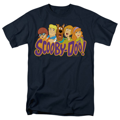 Scooby Doo! Scooby Gang Mens T Shirt Navy Officially Licensed