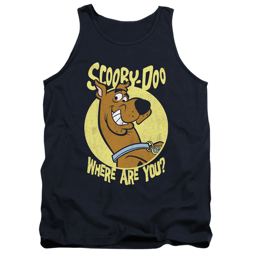 Scooby Doo Where Are You Mens Tank Top Shirt Navy