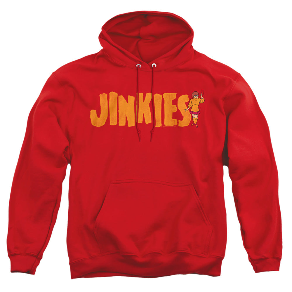 Scooby Doo Jinkies Mens Hoodie Red Officially Licensed