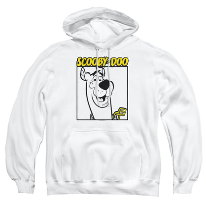 Scooby Doo Scooby Square Mens Hoodie White