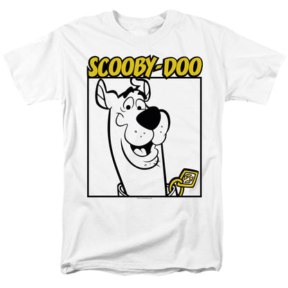 Scooby Doo Scooby Square Mens T Shirt White Officially Licensed