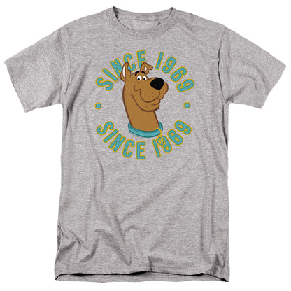 Scooby Doo Scooby 1969 Mens T Shirt Athletic Heather Officially Licensed