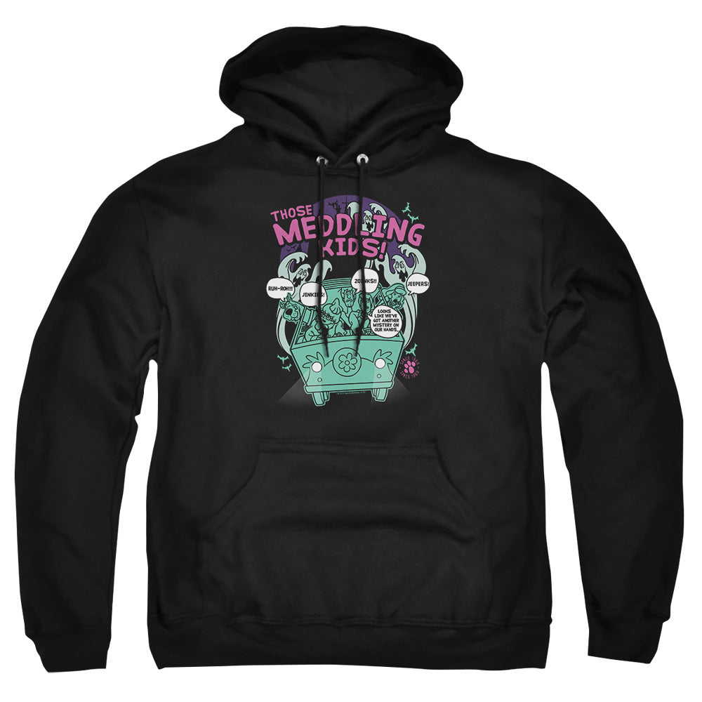 Scooby Doo Meddling Since 1969 Mens Hoodie Black Officially Licensed