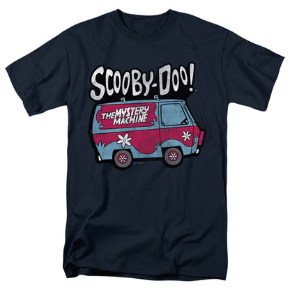 Scooby Doo! Mystery Machine 1 Mens T Shirt Navy Officially Licensed
