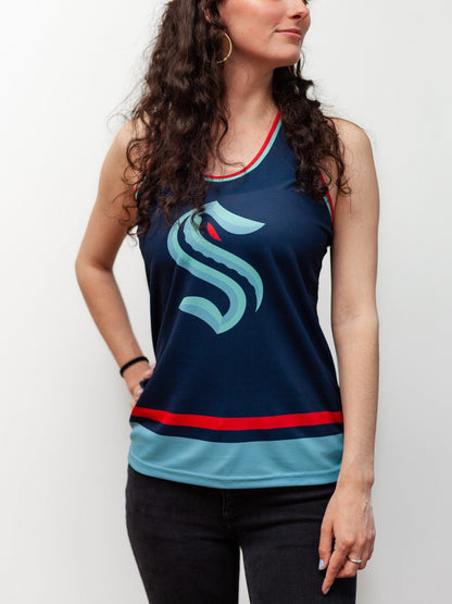 Seattle Kraken Women's Racerback Hockey Tank