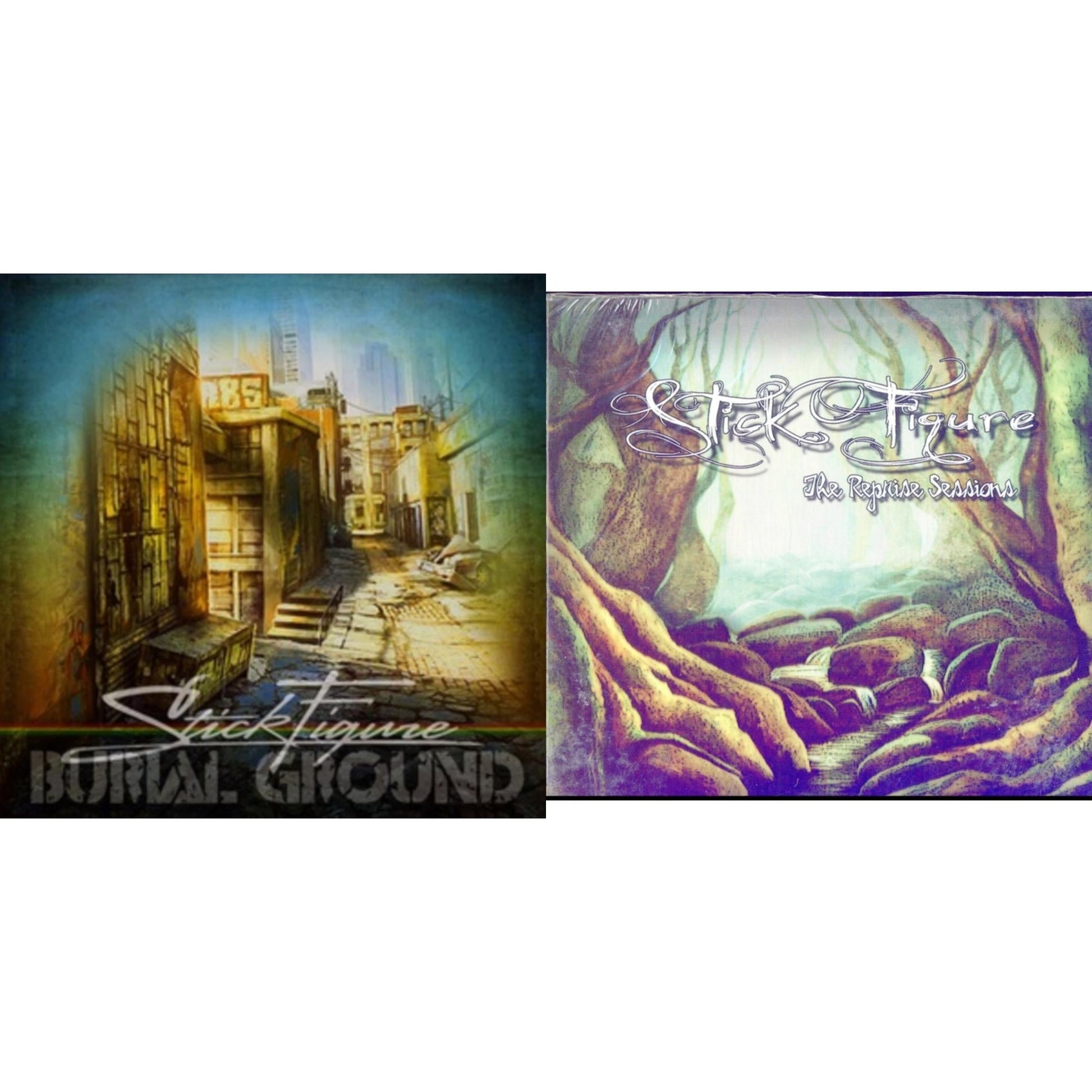 Stick Figure - Burial Ground & Reprise Sessions - CD Bundle