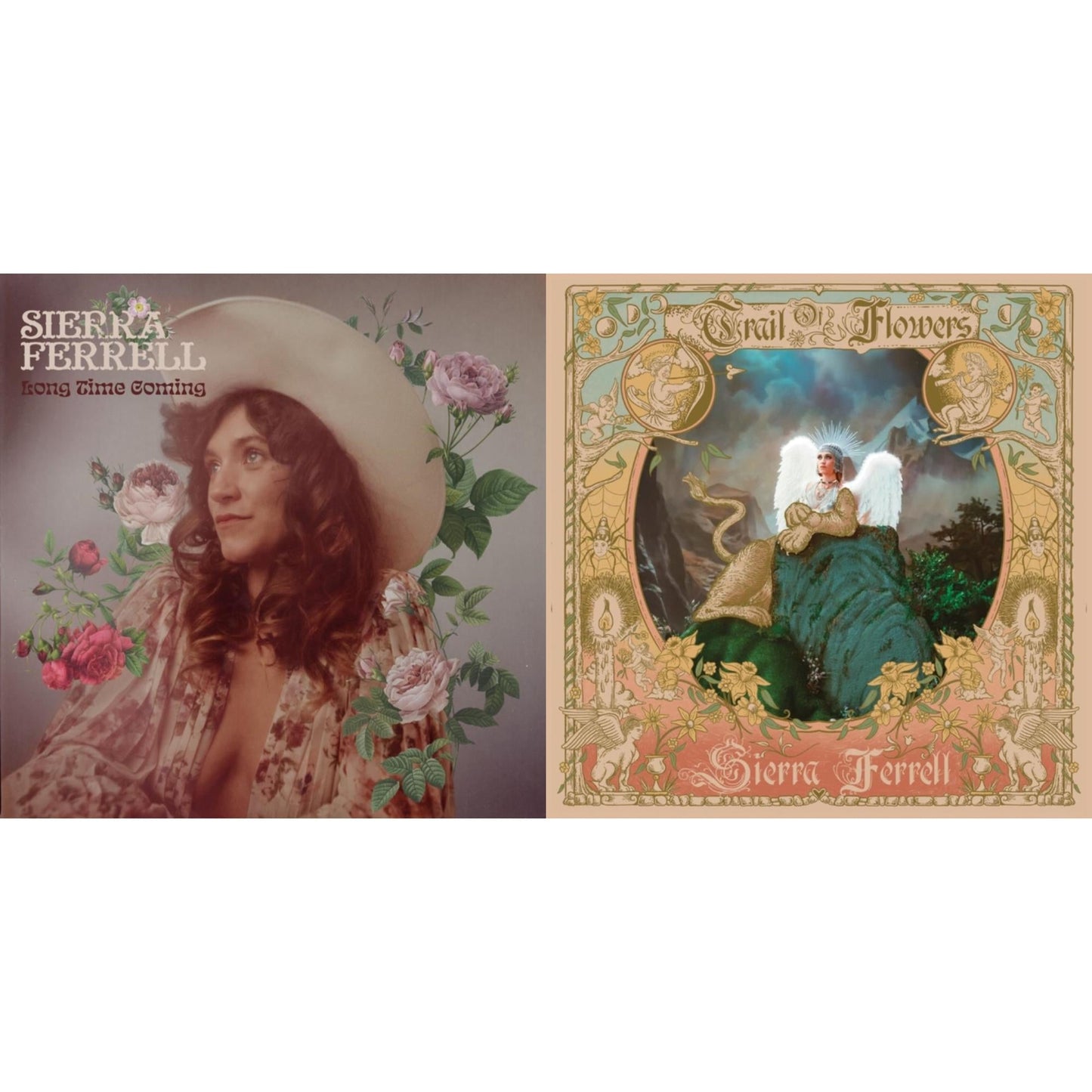 Sierra Ferrell - Long Time Coming & Trail Of Flowers (Grammy Gold LP Vinyl)