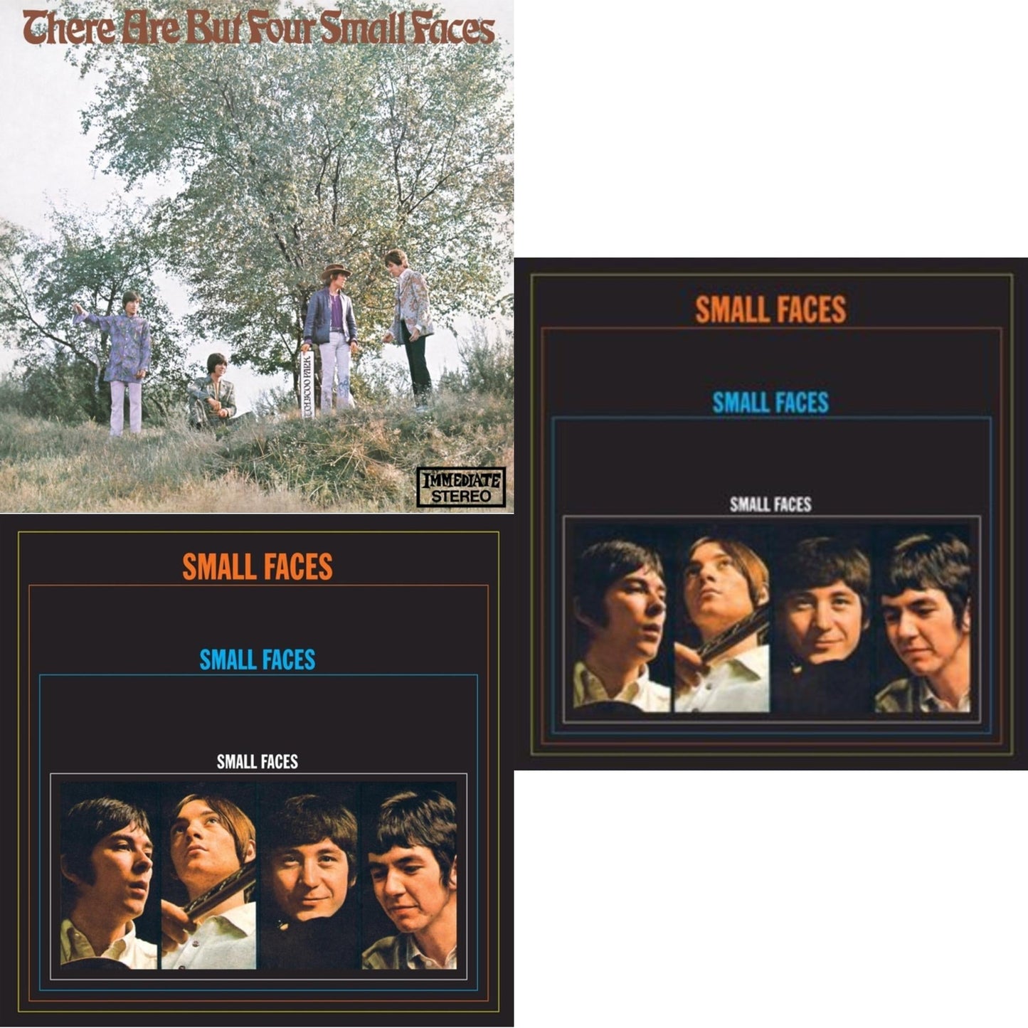 Small Faces - Small Faces & Small Faces (Limited/Color LP Vinyl) & There Are But Four Small Faces (Color LP Vinyl)