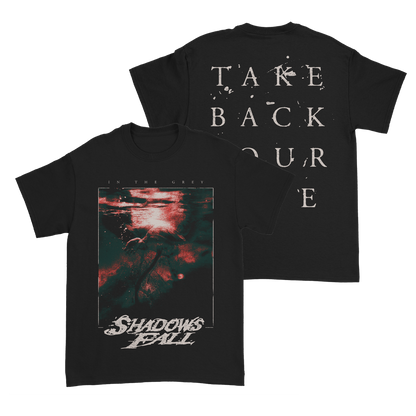 Shadows Fall In The Grey Mens T Shirt