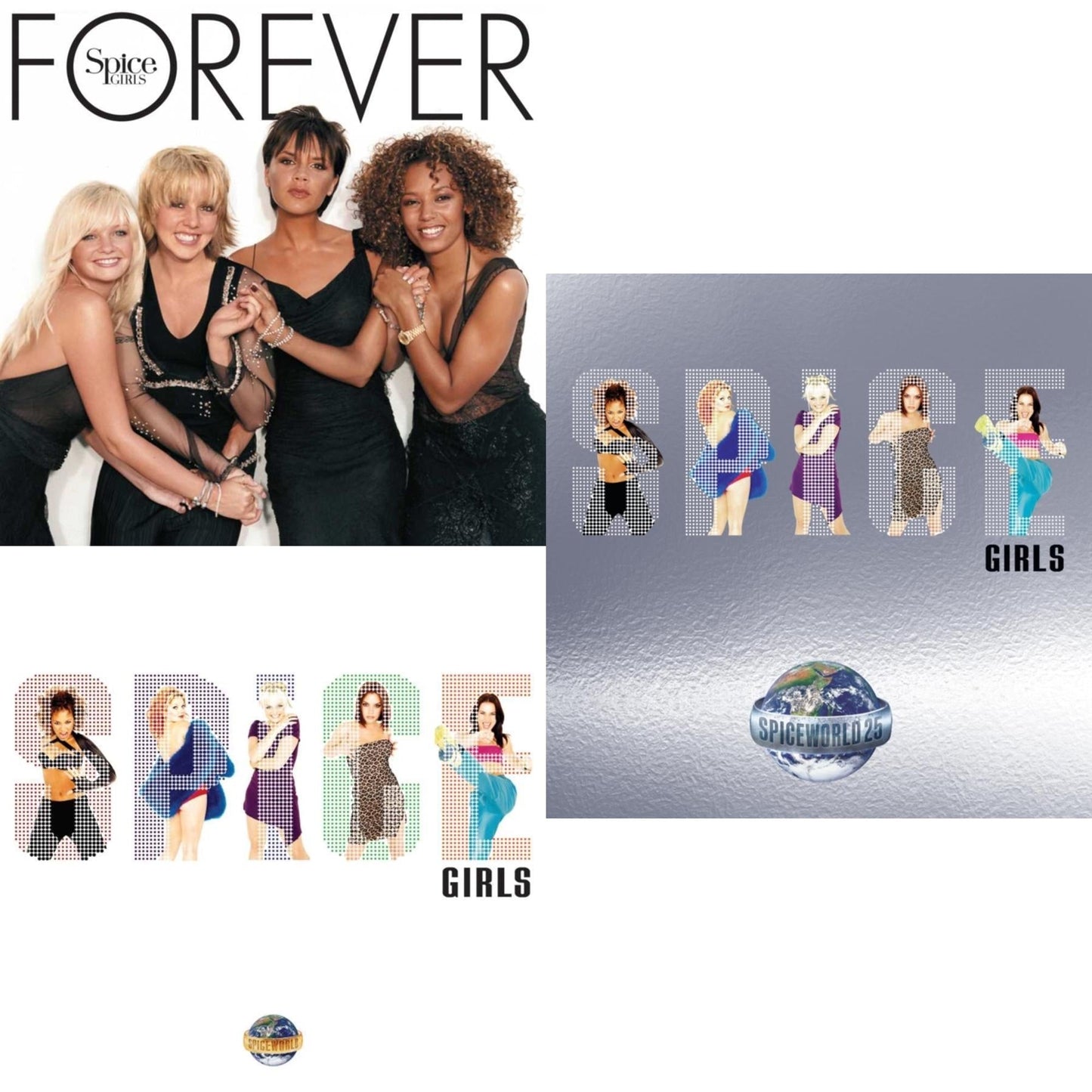 Spice Girls - Spiceworld 25 (Clear LP Vinyl) & Spiceworld & Forever (Deluxe)