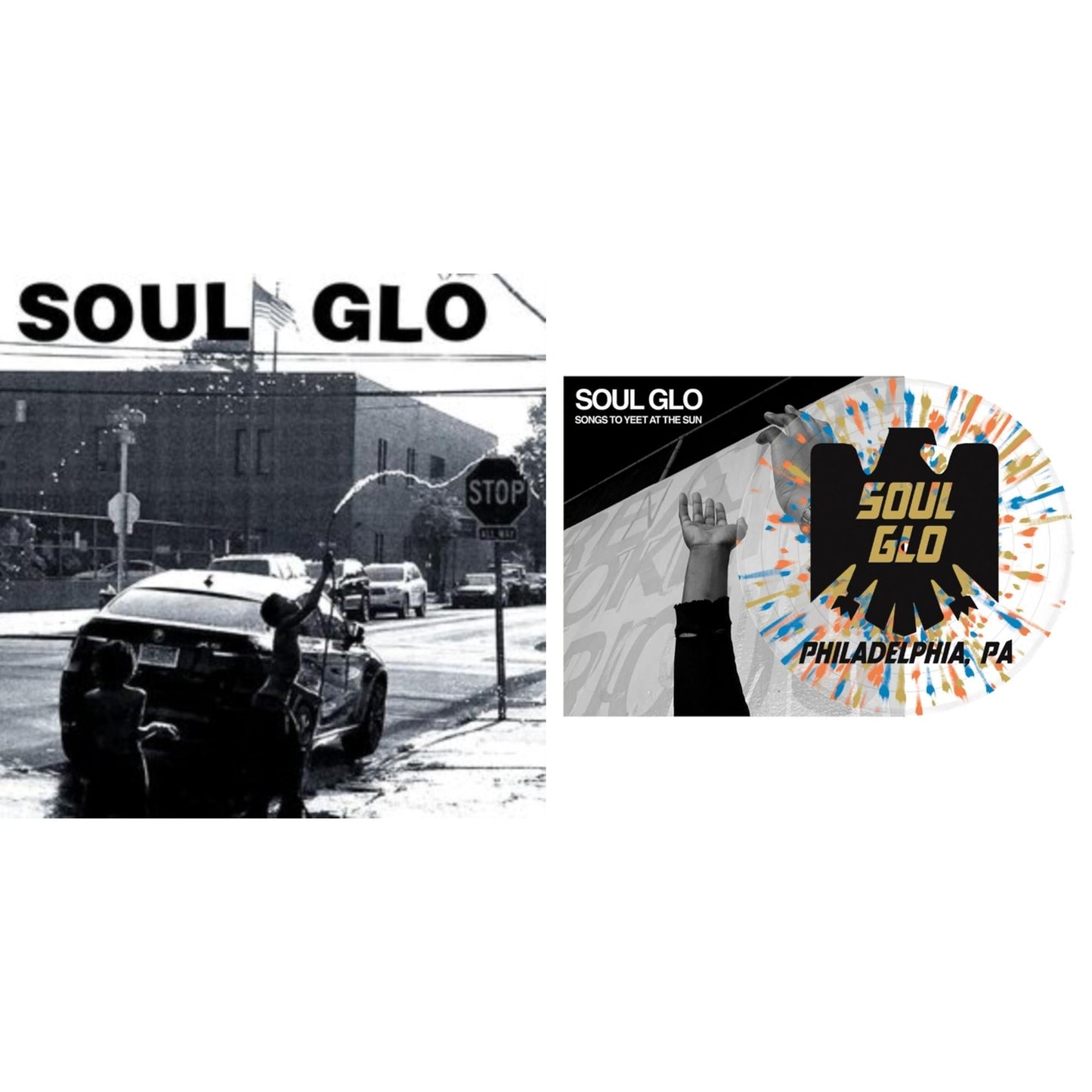Soul Glo - Untitled LP (Green Vinyl) & Songs To Yeet At The Sun Ep (Coloured LP Vinyl)