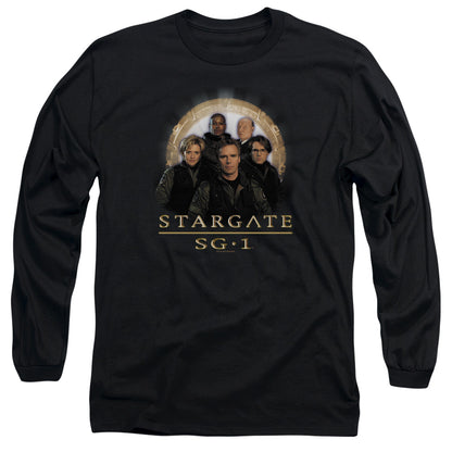 Sg1 Sg1 Team Mens Long Sleeve Shirt Black Officially Licensed