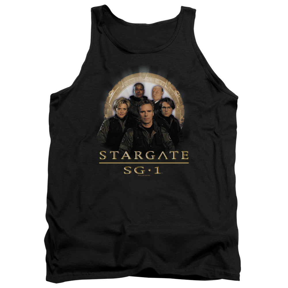 Sg1 Sg1 Team Mens Tank Top Shirt Black