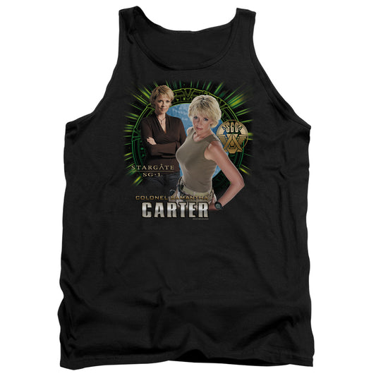 Sg1 Samantha Carter Mens Tank Top Shirt Black