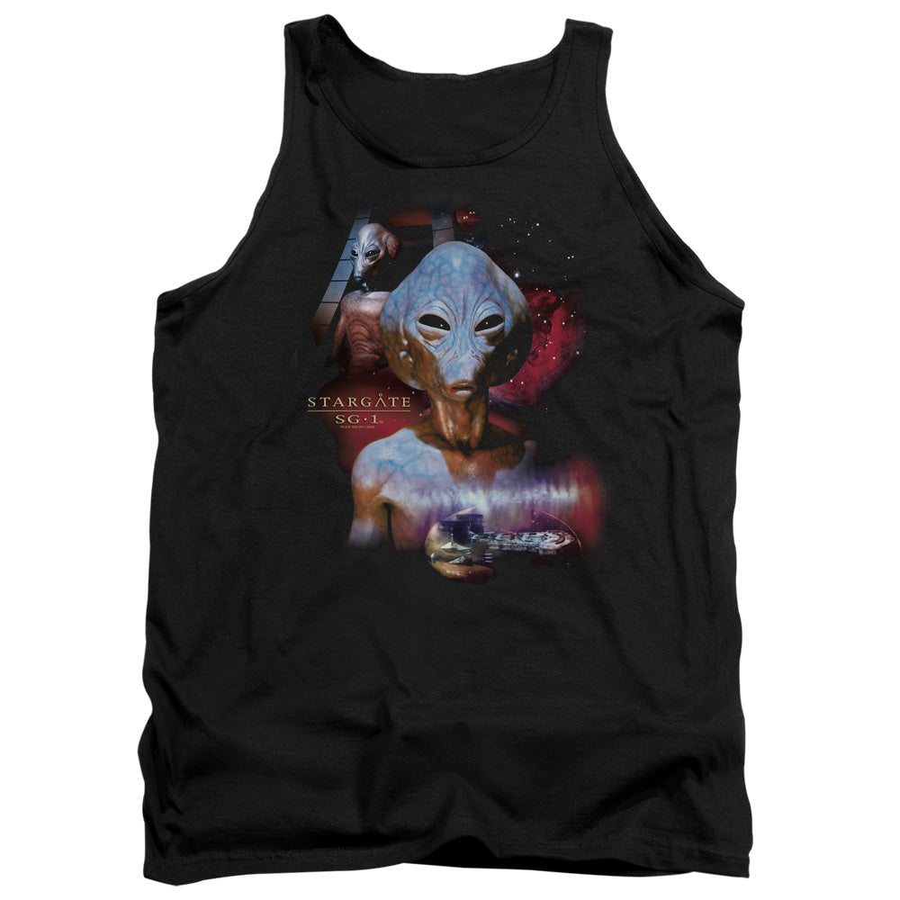 Sg1 The Asgard Mens Tank Top Shirt Black