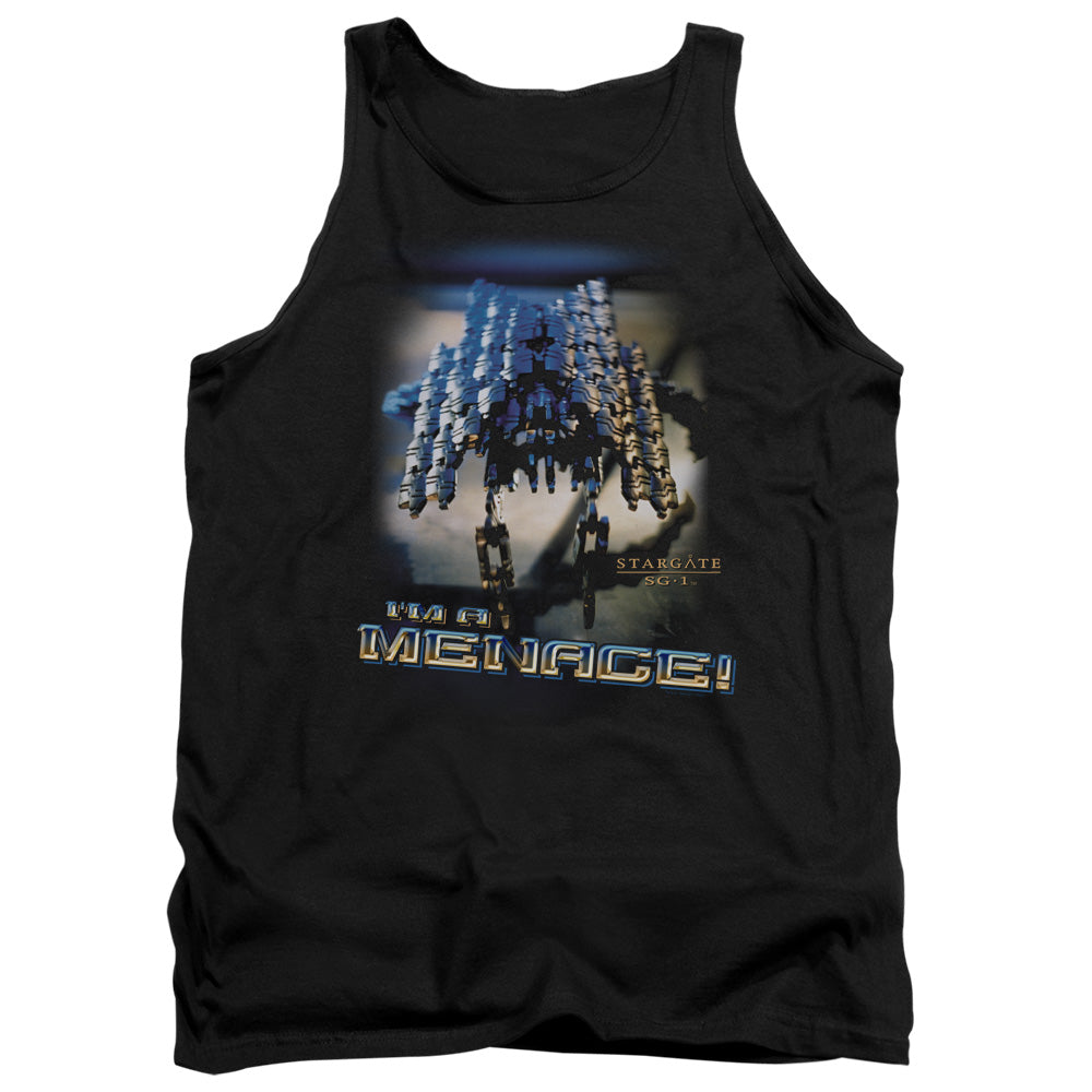 Sg1 Menace Mens Tank Top Shirt Black