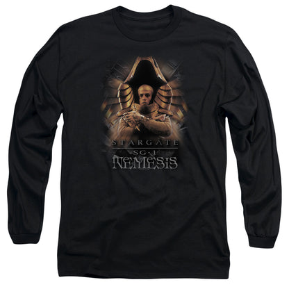Sg1 Nemesis Mens Long Sleeve Shirt Black Officially Licensed