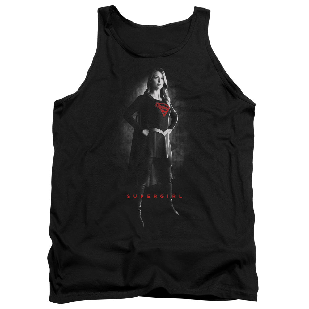 Supergirl Supergirl Noir Mens Tank Top Shirt Black