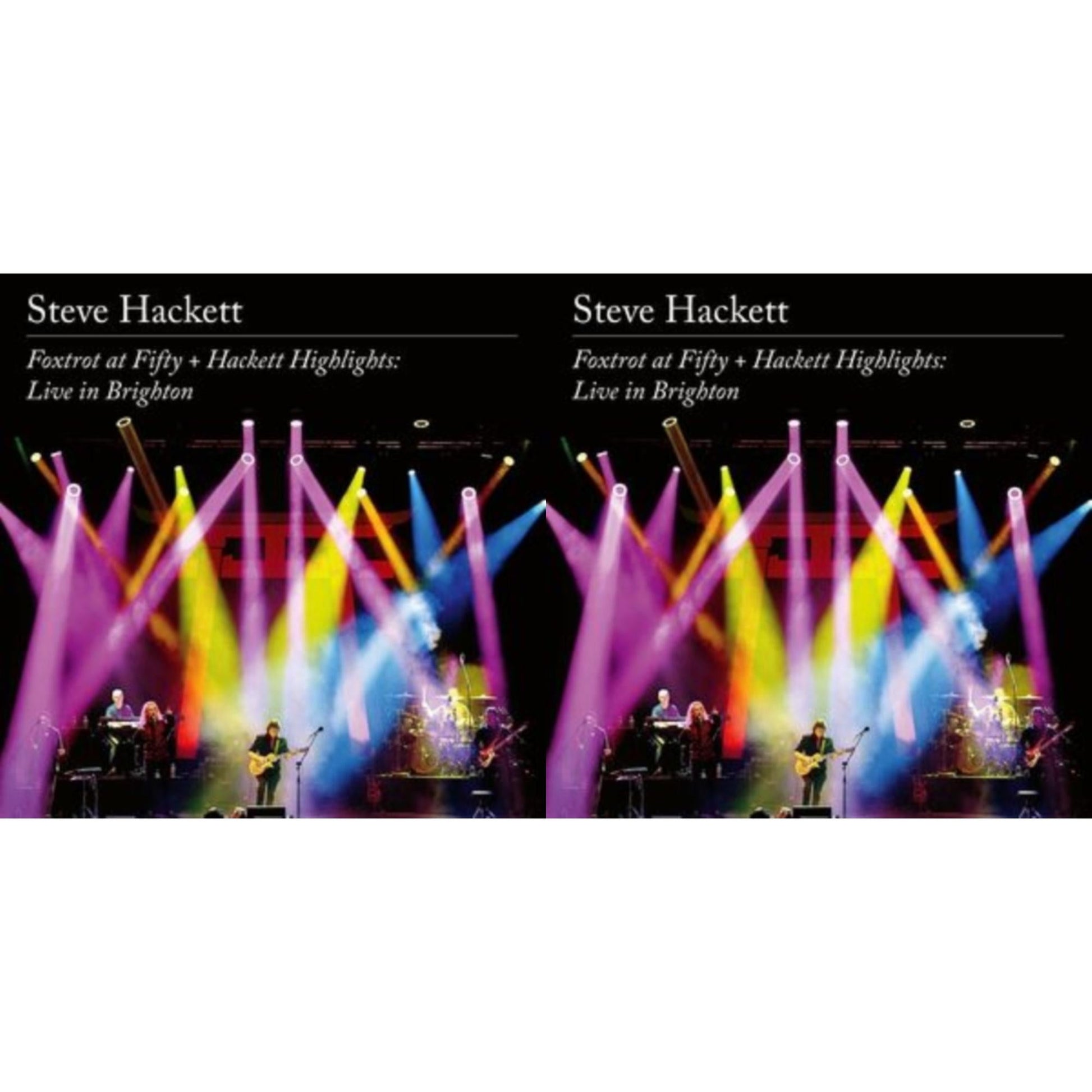 Steve Hackett - Foxtrot At Fifty/Hackett Highlights: Live In Brighton (CD/Blu-Ray) & Foxtrot At Fifty/Hackett Highlights: Live In Brighton (CD/DVD)