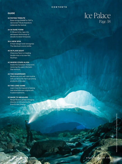 Sharp Magazine - November 2025: Usher Wants It All, Channing Tatum Gets His Seat At The Table, The Ultimate Watch Collector's Guide, World's Best Grooming Products & More!