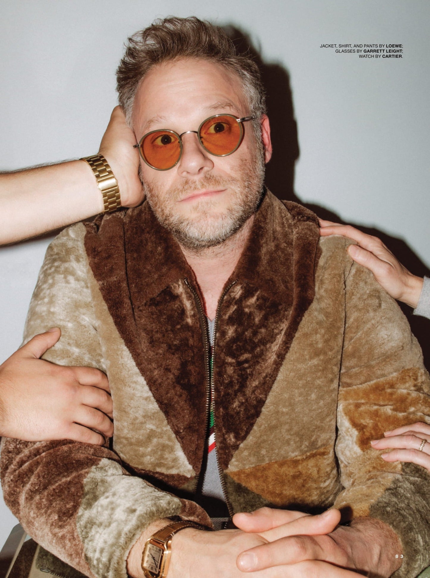 Sharp Magazine - Spring 2025: Seth Rogen Running The Show, David Cronenberg's Biggest Fears, Athens' Natural Wines, 150 Years Of Tiffany & Co, Sonny Vaccaro's Advice On Basketball Star Bets & More!