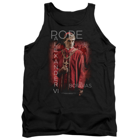 Borgias Pope Alexander Vi Mens Tank Top Shirt Black