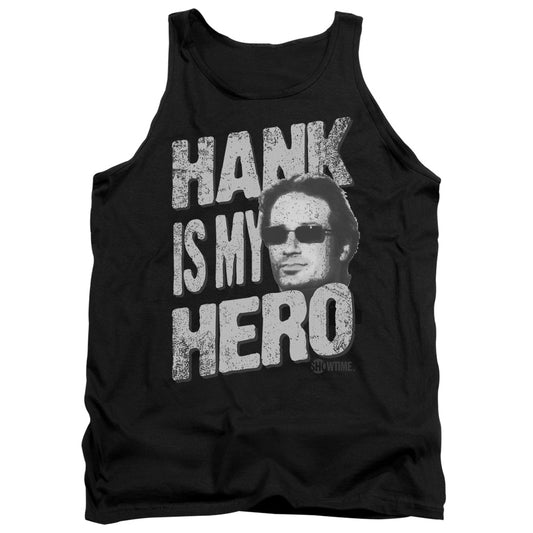 Californication Hank Is My Hero Mens Tank Top Shirt Black