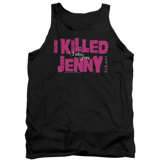 The L Word I Killed Jenny Mens Tank Top Shirt Black