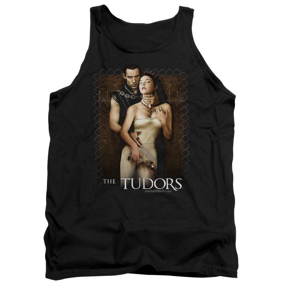 Tudors Spilt Wine Mens Tank Top Shirt Black