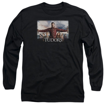 Tudors The Final Seduction Mens Long Sleeve Shirt Black Officially Licensed
