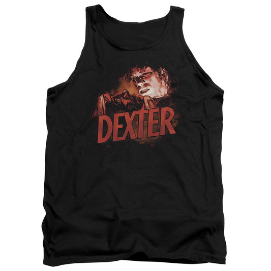 Dexter Drawing Mens Tank Top Shirt Black